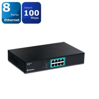 Trendnet Switch 8 Ports Ethernet PoE TPE S80   Achat / Vente SWITCH