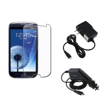 Screen Protector/ Chargers for Samsung Galaxy S III i9300