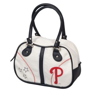 Philadelphia Phillies Red Bowler Bag Purse