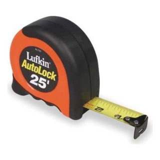 Lufkin AL725 Measuring Tape, 25 Ft, Bottom Lock