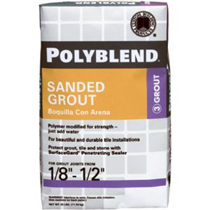 Custom Bldg Products PBG16525 25LB Del GRY Sand Grout