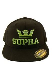 Supra Corp 210 Fitted Black HatHat Size M/L Clothing