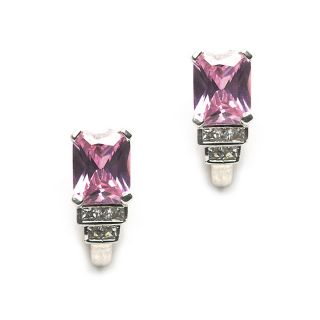 Channel Earrings Buy Cubic Zirconia Earrings, Diamond