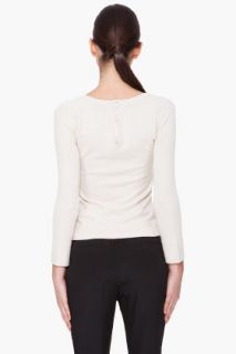 Marc By Marc Jacobs Ivory Tone Brigitte Sweater for women