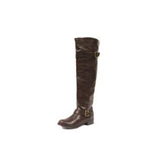 MADRID 03, Over The Knee Flat Tall Boots Shoes