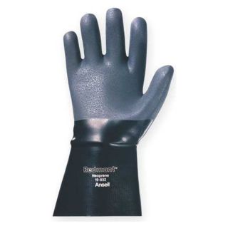 Ansell 215026 19 938 Chemical Resistant Glove, 18" L, Sz 10, PR