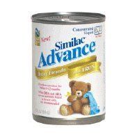 Similac Advanced with Iron Liquid Concentrated   13 oz/can