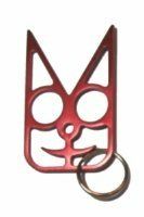 Safety Cat Womens Self Defense Keychain   Red: Sports