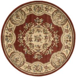 Aubusson Collection Rust Rug (53 Round) Today $111.99 Sale $100.79