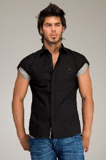 Diesel Storny Black Short Sleeve Shirt for men