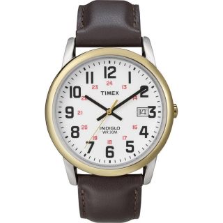 Timex Mens Two tone Easy Reader with 24 hour Time