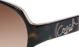 COACH S2030 Sunglasses (218) Tortoise [Eyewear] Clothing