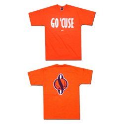 Nike Basketball Syracuse Orangemen Orange GO CUSE T