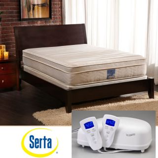 Serta Perfect Rest 4 Zone California King size Airbed Mattress Set