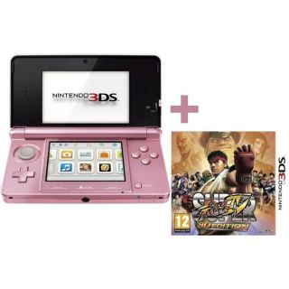 3DS ROSE CORAIL + SUPER STREET FIGHTER IV   Achat / Vente DS 3DS ROSE