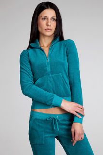 Juicy Couture  Polynesian Terry Track Zip Up for women