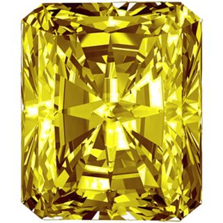 Star Legacys Diamond Pet Collection Radiant Cut 2 CT Fancy Yellow