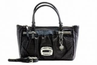 Guess Carlisa Small Satchel Black Handbag ST# CR349605