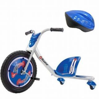 Razor Rip Rider 360 Drifting Ride On With Blue Helmet for Ages 5 8