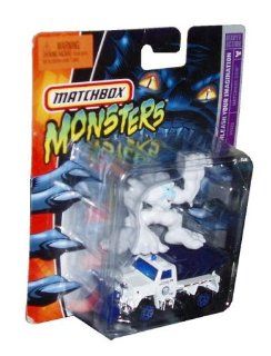 Unit 222 White Snow Plower Truck with White Snow Monster: Toys & Games