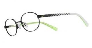 Nike 5562 Eyeglasses (1) Black/White/Bright Green, 47mm