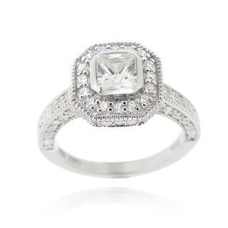 Icz Stonez Silvertone CZ Engagement Ring Today $14.99 3.8 (20 reviews