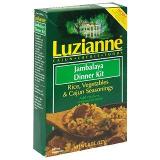 Luzianne Jambalaya Dinner Kit, 8 Ounce Boxes (Pack of 6) 