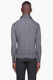 Diesel Black K ukas Zip Sweater for men