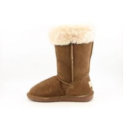 Bearpaw Marissa Womens Brown Hickory Snow Boots