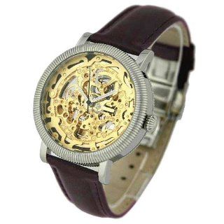 Auguste Galan MECCANIX GTTS Mens Mechanical Skeleton Watch with