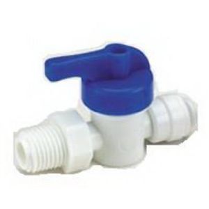 Couplings Company JG27EEE 3/8" Male Pipe Instant Plastic Ball Valve