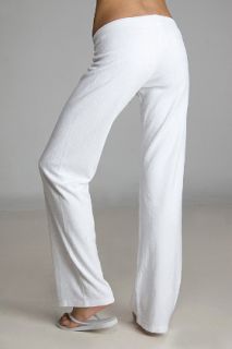 Juicy Couture  White Terry Wide Leg Pants for women