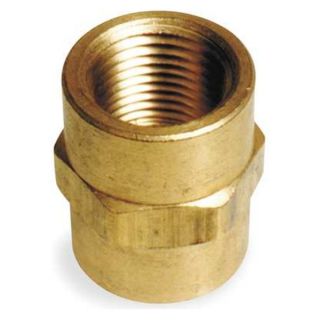 Approved Vendor 6MN57 Coupling, 3/4 In, Brass, PK 5