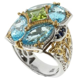 and Peridot Two Tone Ring Today $139.99 5.0 (2 reviews)