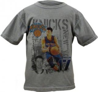 Jeremy Lin New York Knicks Youth Caged Pigment Dyed T