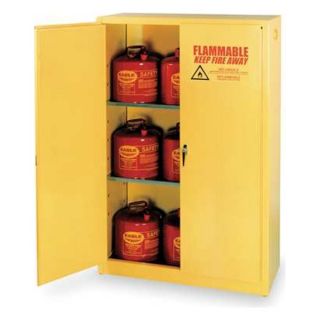 Eagle 1947 Flammable Safety Cabinet, 45 Gal., Yellow
