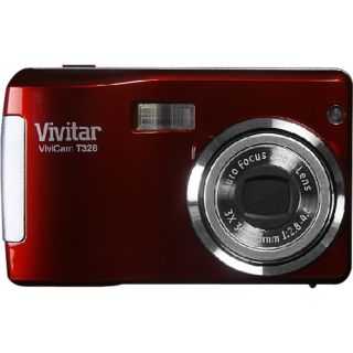 Vivitar ViviCam T328 12.1 Megapixel Compact Camera   Purple