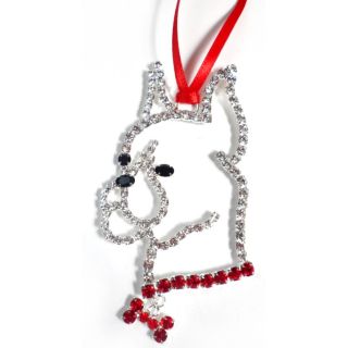 Buddy Gs Austrian Crystal Boxer Ornament Today $15.99