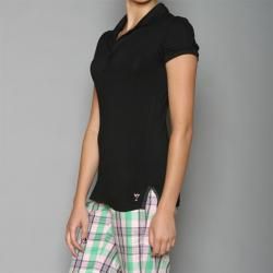 Golftini Womens Black Fashion Top Golf Shirt