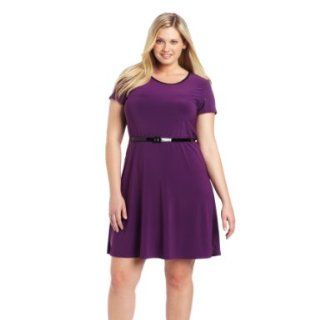 Women Dresses Plus Size Purple