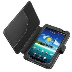 BasAcc Black Leather Case for Samsung Galaxy Tab P1000 7.0 inch