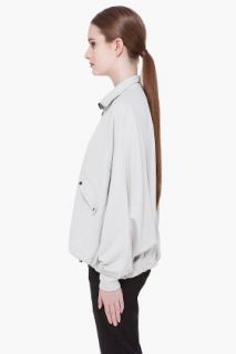 T By Alexander Wang Sandwashed Cement Jacket for women
