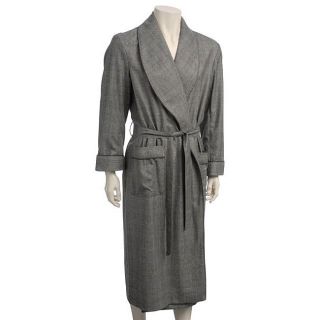 Majestic Mens Lambswool and Cashmere Blend Robe