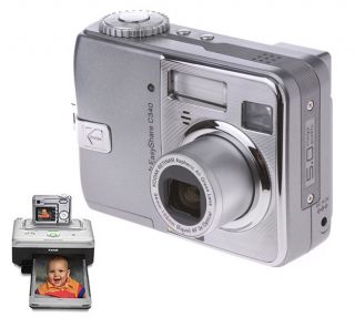 Kodak EasyShare C340 5.0MP Digital Camera with Series 3 Printer Dock