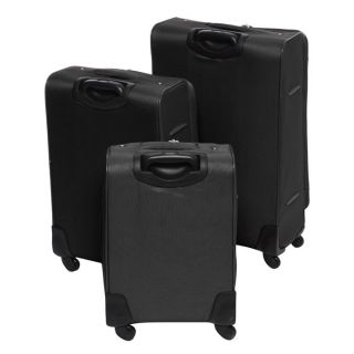 LYS Set de 3 valises trolley 4 roues RENNES Noir   Achat / Vente SET