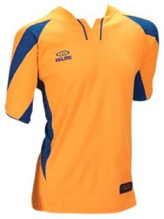 Kelme Short Sleeve Goalkeeper Jersey  227   ORANGE/ROYAL AM Clothing
