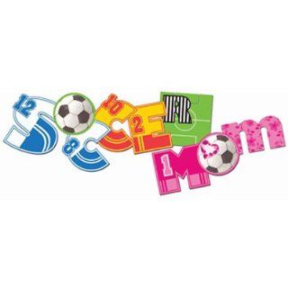 Soccer Mom Jolees Dimensional Title Sticker SPJT227