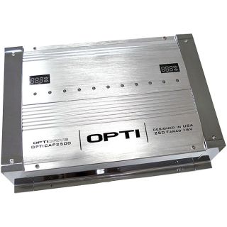 Lanzar OPTICAP2500 16 volt Hybrid Capacitor
