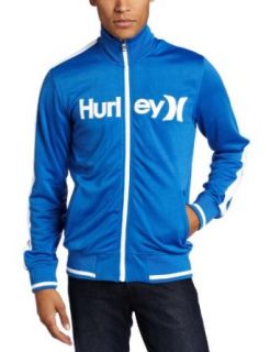 Hurley Mens One Track Fleece Jacket Clothing