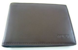 Tumi Meridian Brown Hipster ID Wallet: Clothing